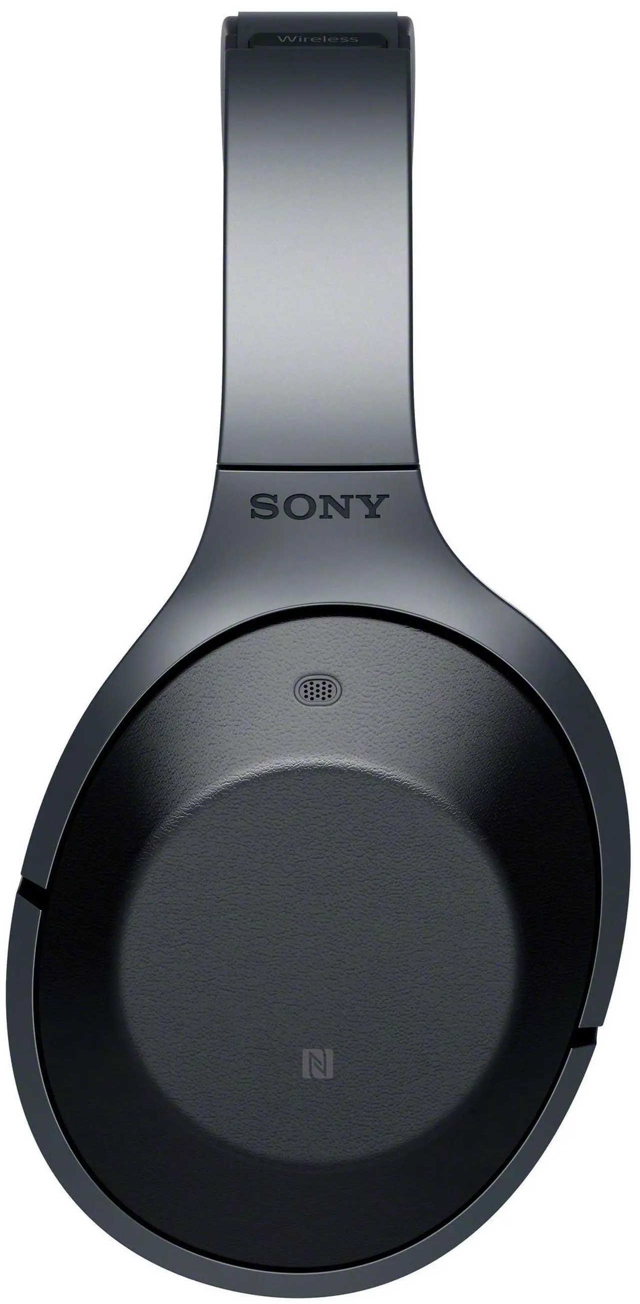 Alt view image 4 of 12 - Sony MDR-1000X/B Wireless Bluetooth Noise Cancelling Hi-Fi Headphones