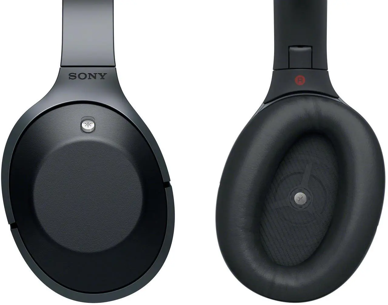 Alt view image 5 of 12 - Sony MDR-1000X/B Wireless Bluetooth Noise Cancelling Hi-Fi Headphones
