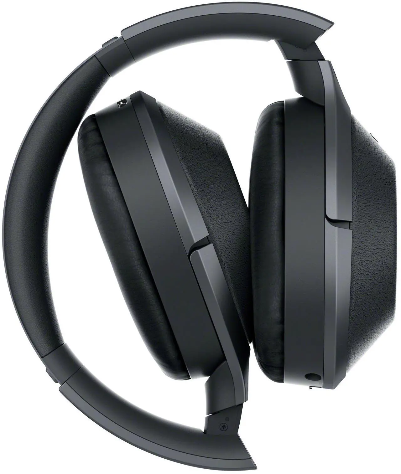 Alt view image 3 of 12 - Sony MDR-1000X/B Wireless Bluetooth Noise Cancelling Hi-Fi Headphones