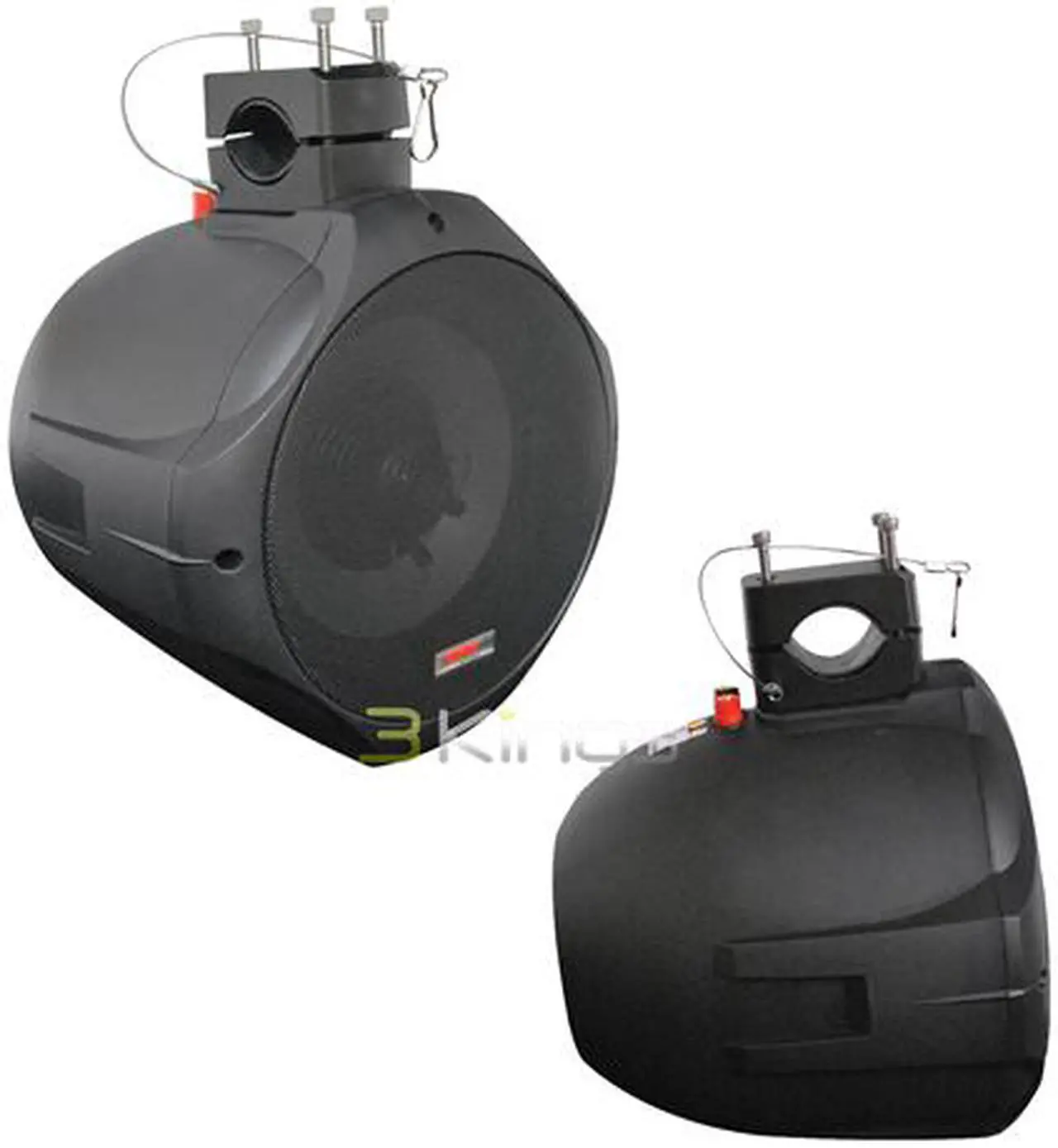 Main image of PYLE PLMRB85 8" 300 Watts Peak Power 2-Way Black Wake Board Speaker
