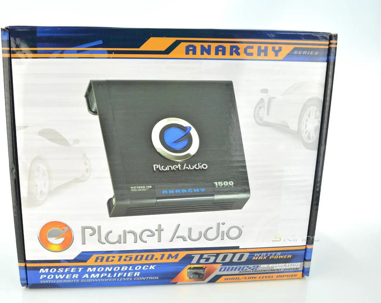 Alt view image 2 of 20 - Planet Audio AC15001M 1500 Watt Monoblock A/B Car Audio Amplifier with Remote