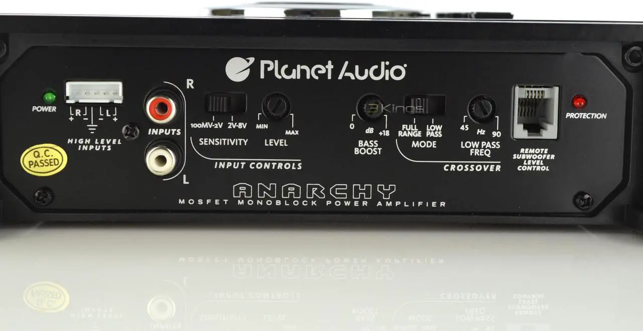 Alt view image 4 of 20 - Planet Audio AC15001M 1500 Watt Monoblock A/B Car Audio Amplifier with Remote