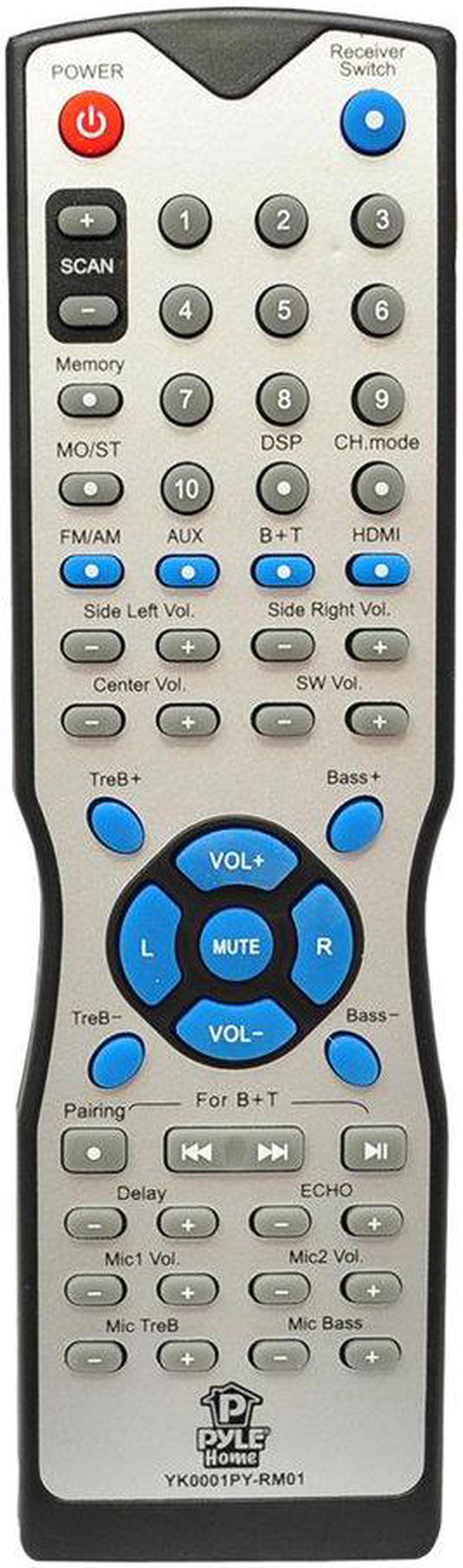 Alt view image 4 of 11 - New Pyle Pt588ab 5.1 Ch Home Theater Am Fm Receiver & Amplifier W/ Bluetooth