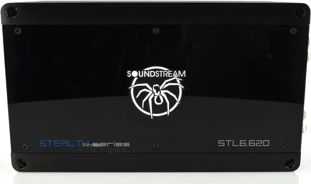 Alt view image 3 of 7 - Soundstream 6 Channel Amplifier STL6.620
