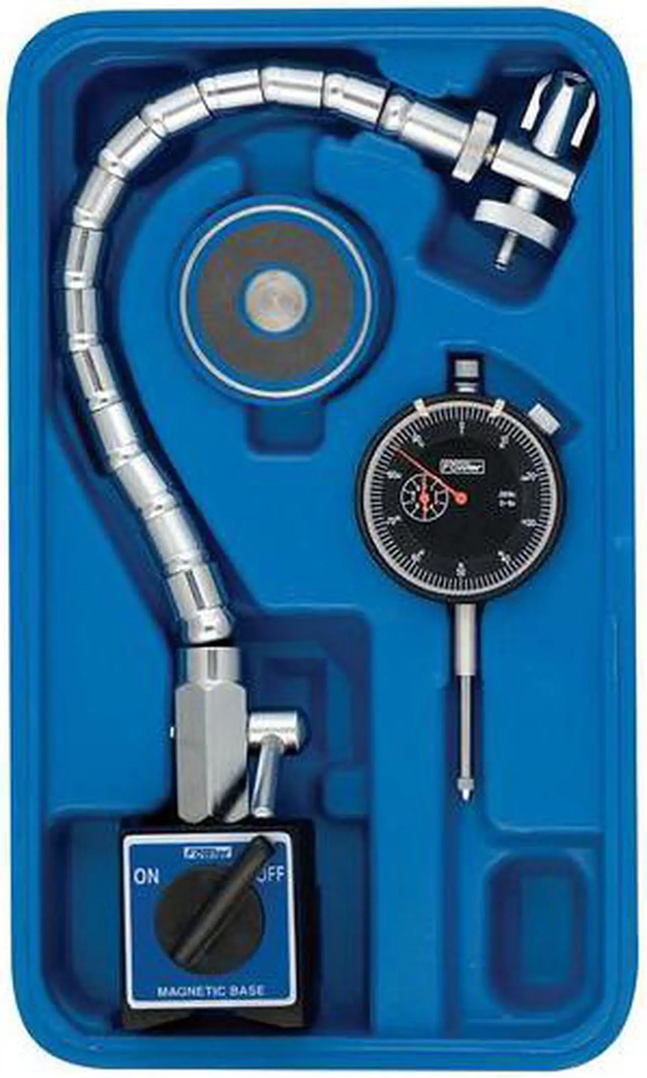 Alt view image 4 of 5 - Fowler 72-585-500 Chrome Flex Magnet Set with Case