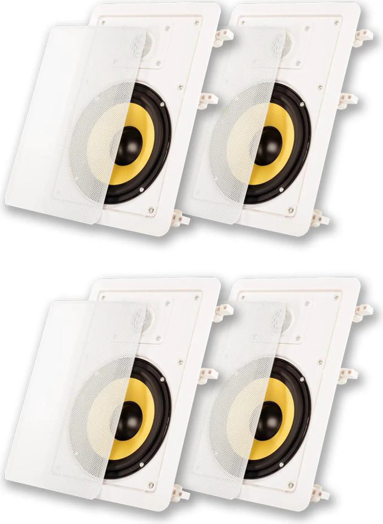 Main image of Acoustic Audio HD-650 In Wall 6.5" Speakers Home Theater Surround Sound 2 Pair Pack