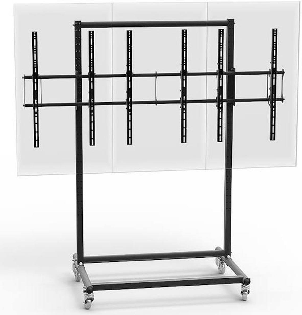 Cotytech Micro-Adjustable Mobile Video Wall Cart/Stand For 46"~55" (3x1)