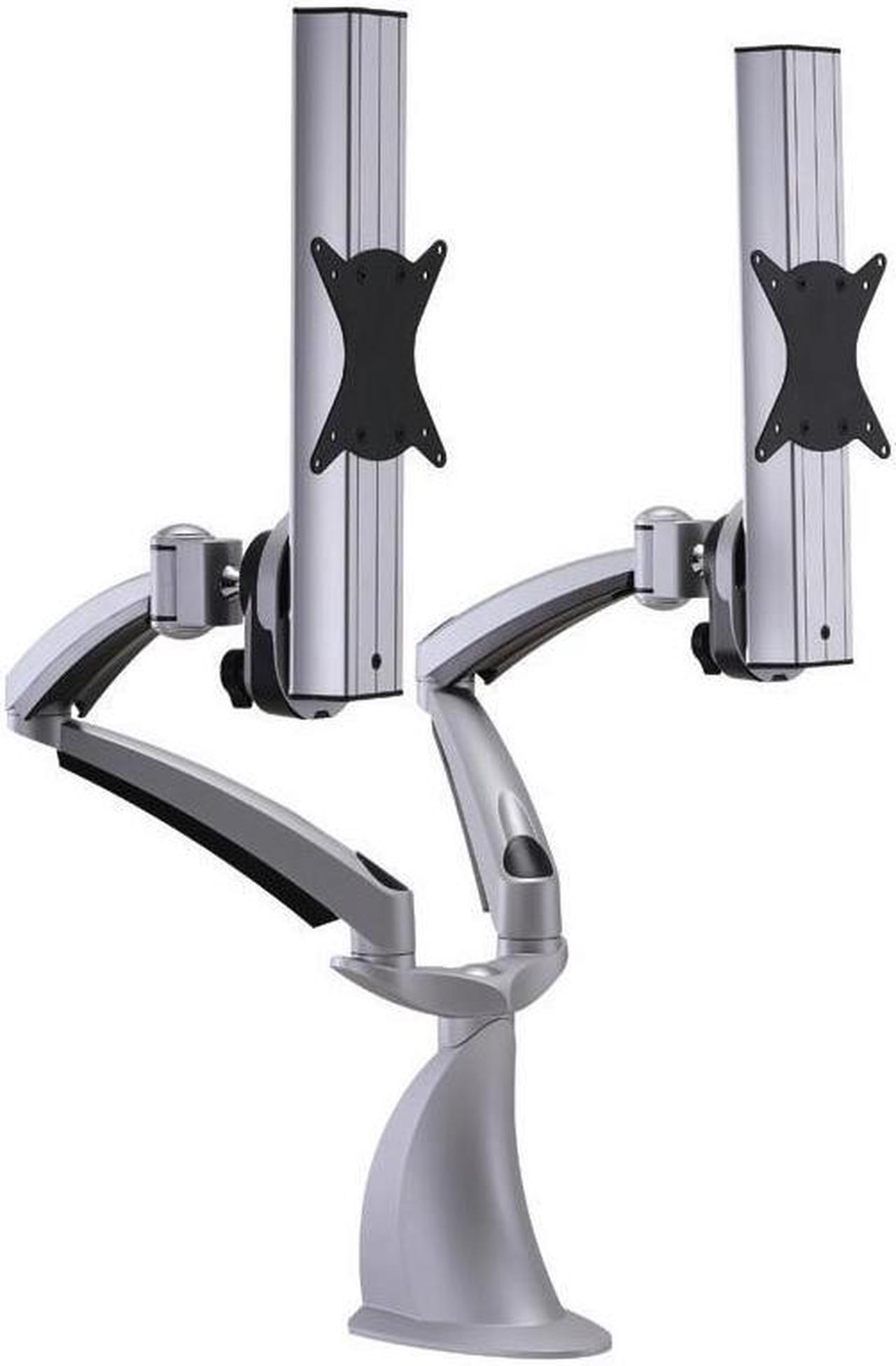 Cotytech Dual Monitor Desk Mount with Quick Release - Clamp Base