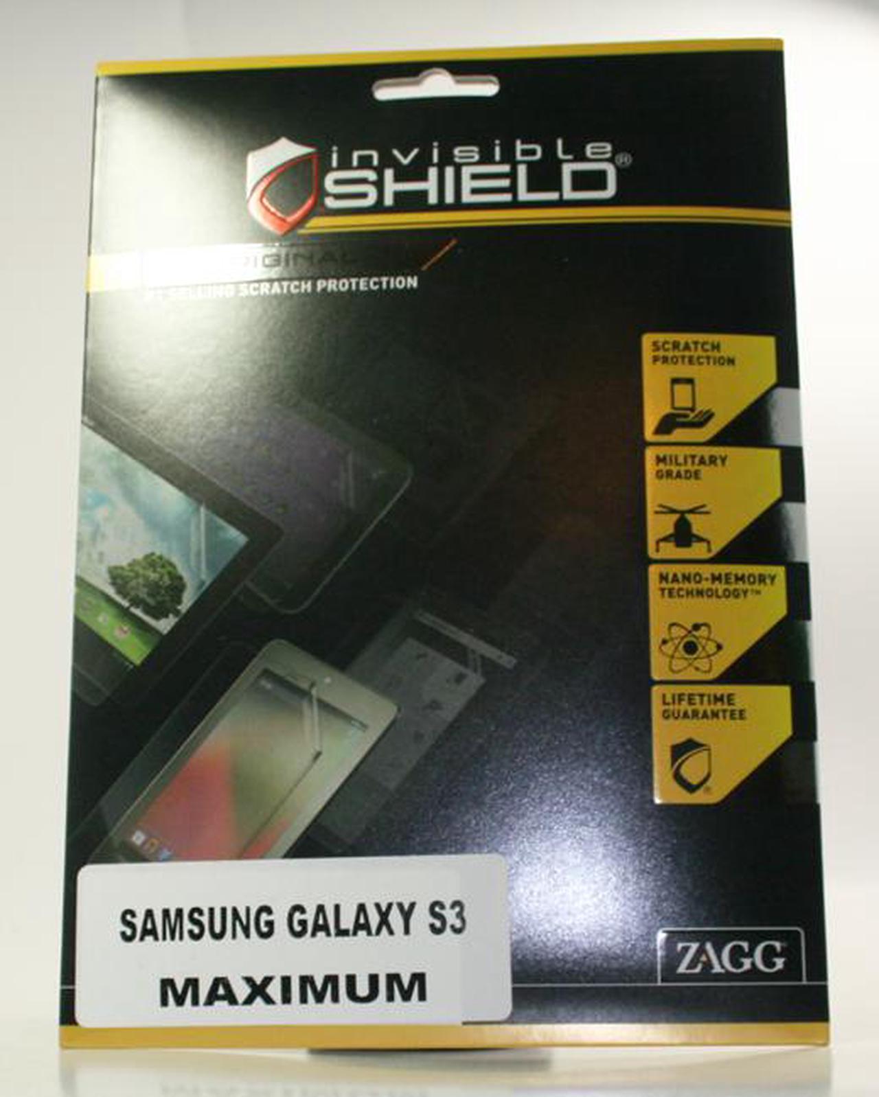 Zagg InvisibleShield Full Body Maximum Coverage Protector for Samsung Galaxy S3 S 3 GT-i9300/SGHi747/SGH-T999