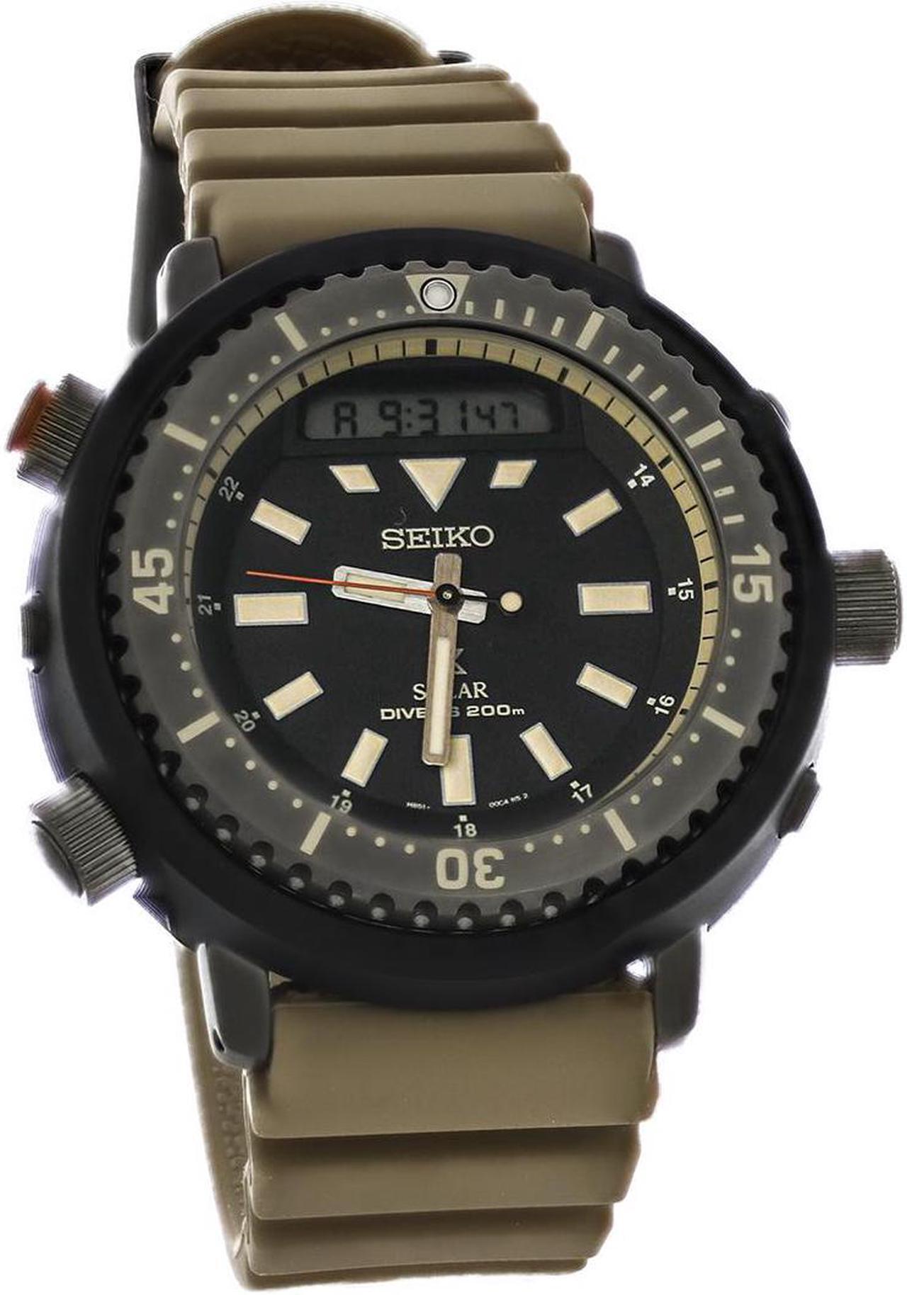 Alt view image 3 of 4 - Seiko SNJ029 Prospex inchArnie inch Tuna Dive Watch - Tan