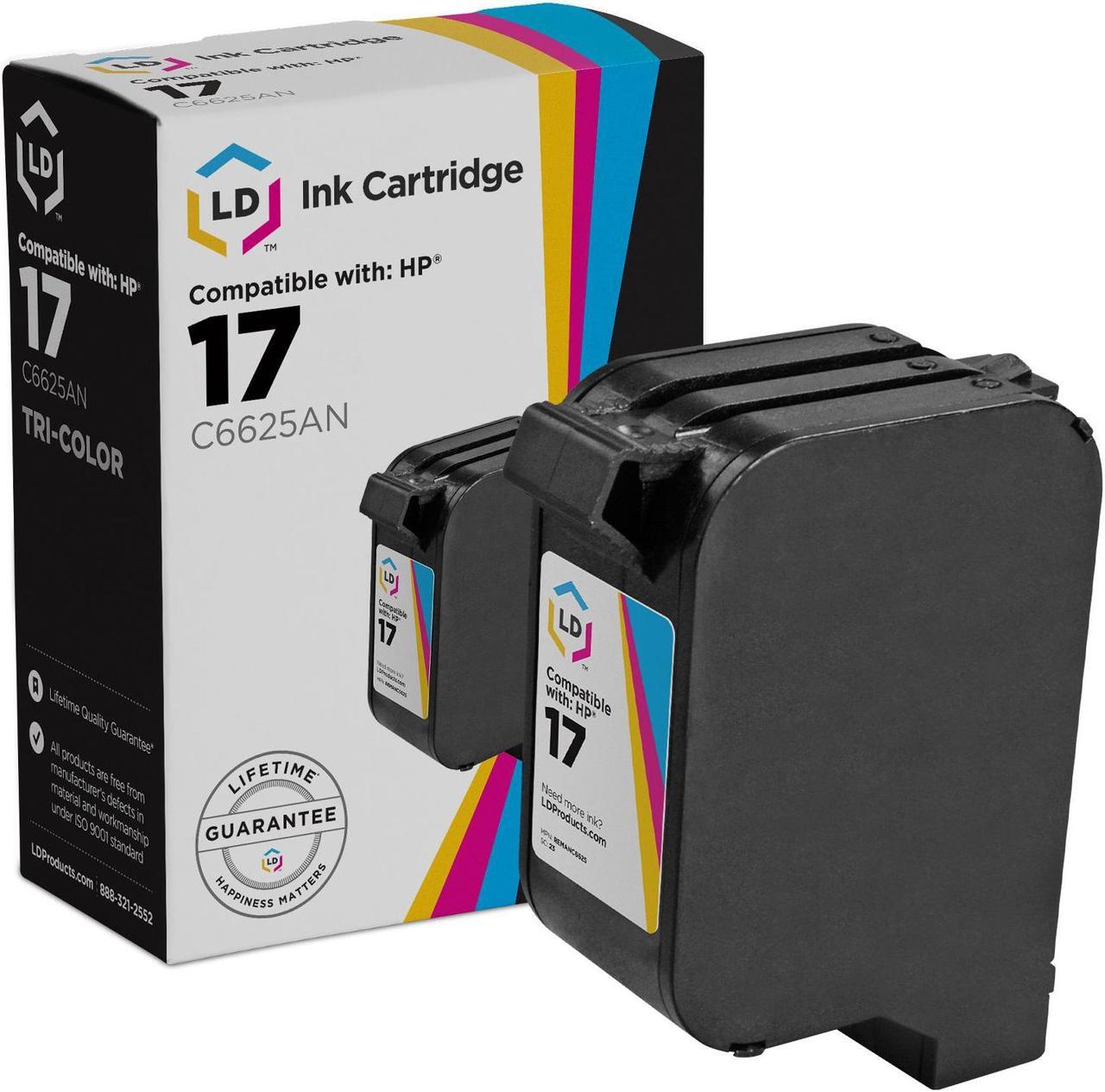 Main image of LD Products Remanufactured Ink Cartridge Replacement for HP 17 C6625AN (Color)