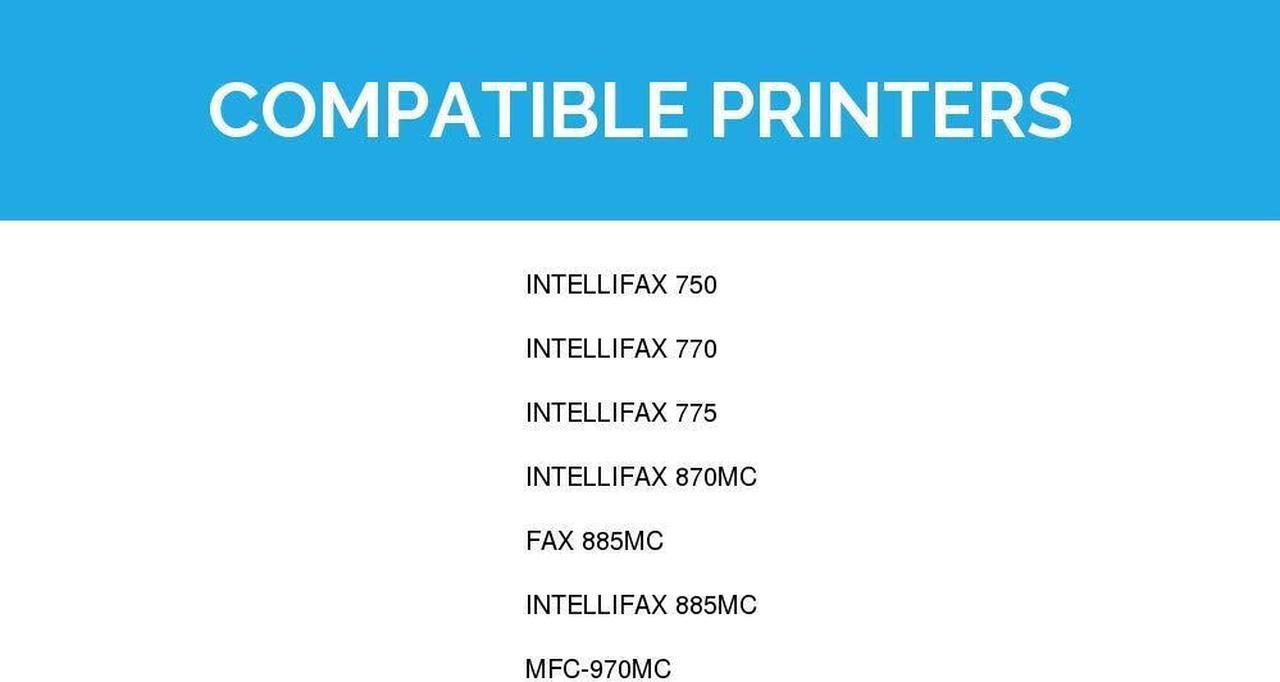 Alt view image 7 of 11 - LD © Compatible Replacement for Brother PC301 Fax Cartridge With Roll for use in Brother FAX 885MC, Intellifax 750, 770, 775, 870MC, 885MC, and MFC-970MC Printers