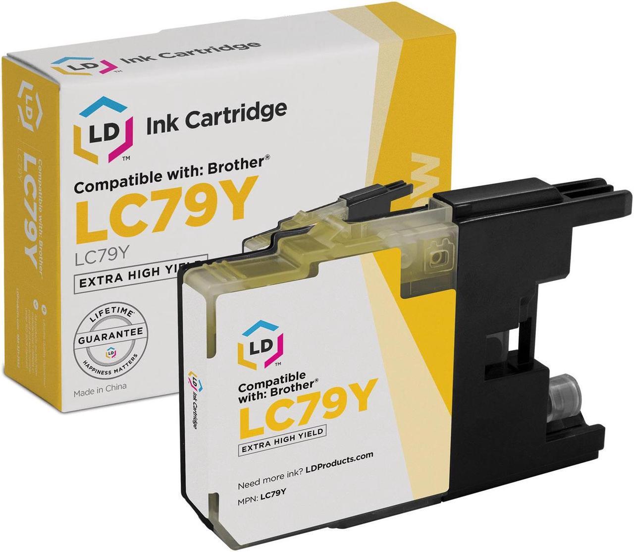 Main image of LD Products Compatible Ink Cartridge Replacement for Brother LC79Y Extra High Yield (Yellow)