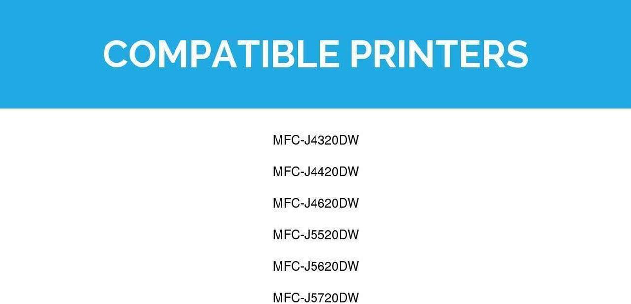 Alt view image 4 of 11 - LD Compatible Ink Cartridge Replacements for Brother LC209 & LC205 Super High Yield (2 Black, 1 Cyan, 1 Magenta, 1 Yellow, 5-Pack)