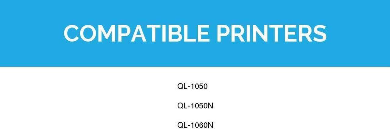 Alt view image 7 of 11 - LD Products Compatible Paper Tape Replacement for Brother DK-2243 4 in x 100 ft (White)
