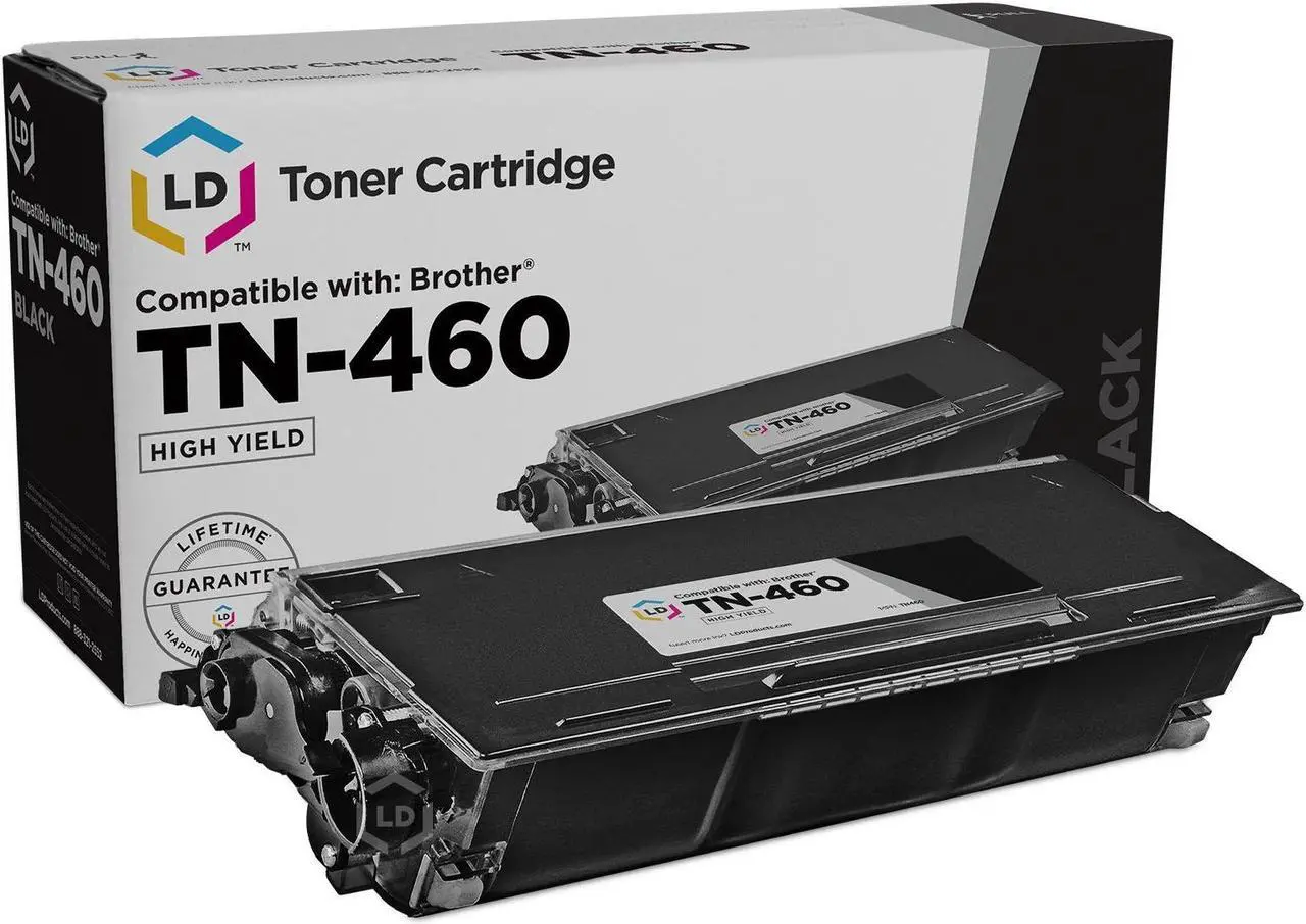 Alt view image 6 of 7 - LD Products Toner Cartridge Replacement for Brother TN460 High Yield (Black, 3-Pack)