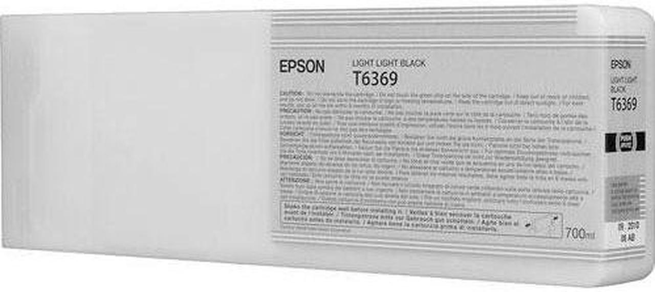 Epson - T636900 - Epson UltraChrome HDR Light Light Black Ink Cartridge - Inkjet - Light Light Black