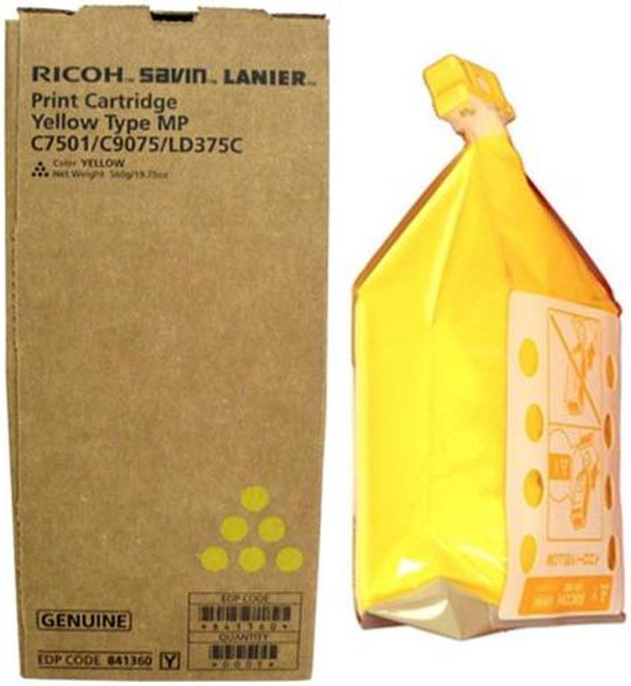 Alt view image 8 of 12 - Ricoh 841360 Toner Cartridge - Yellow