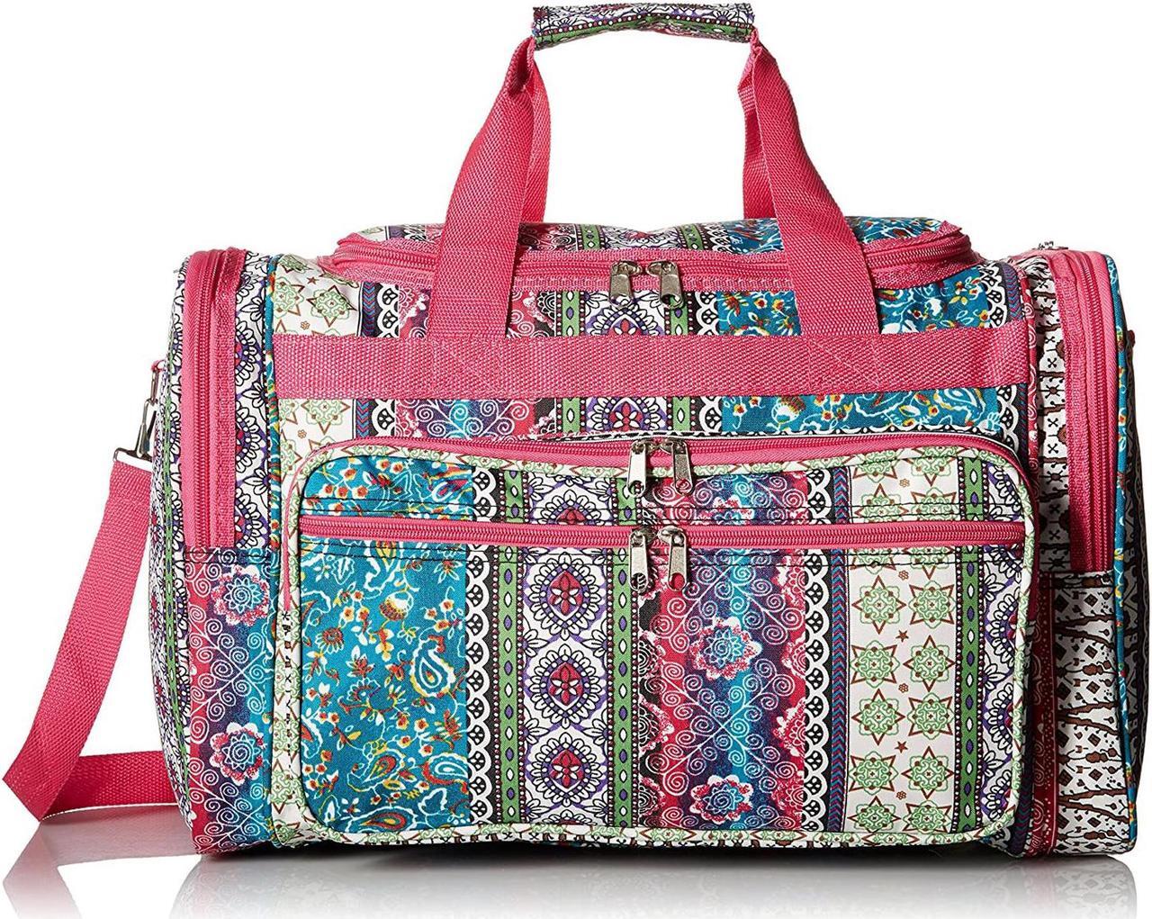 Alt view image 5 of 5 - World Traveler Artisan 19in. Shoulder Duffle Bag