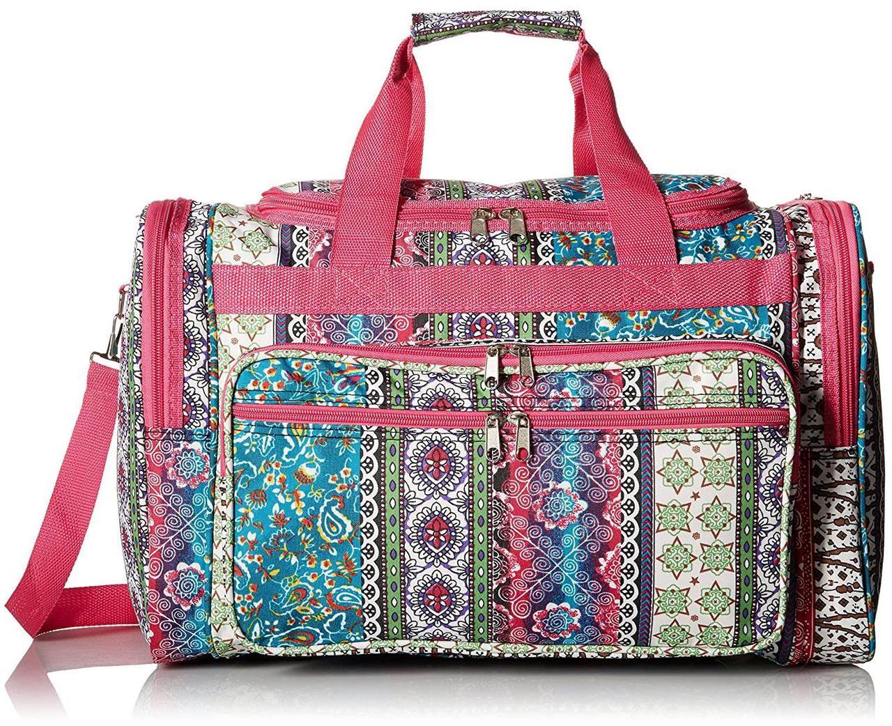 Alt view image 4 of 9 - World Traveler Artisan 22in. Travel Duffle Bag