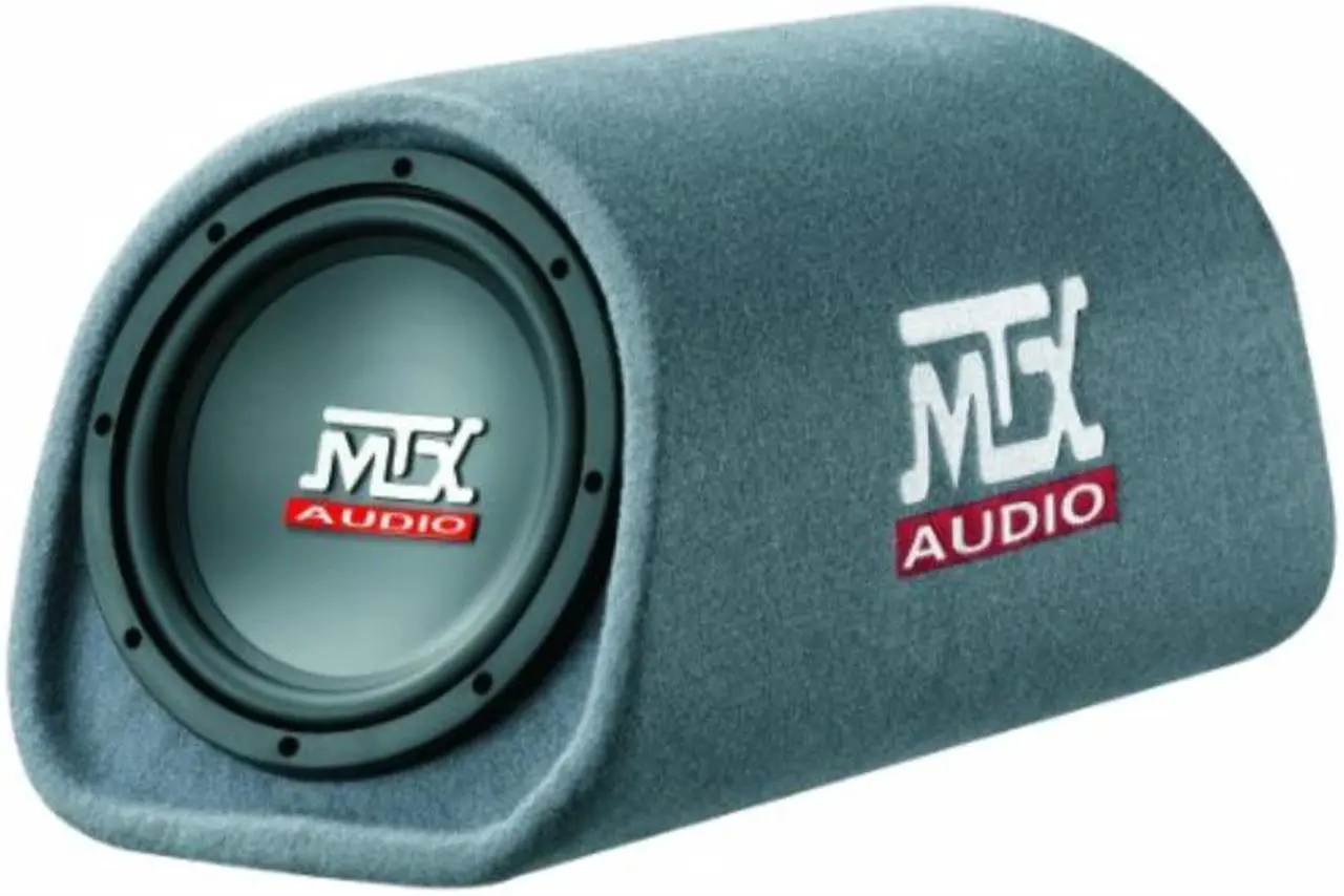 Alt view image 12 of 16 - MTX AUDIO RT8PT 8" 240W Car Loaded Subwoofer Enclosure Amplified Tube Box Vented