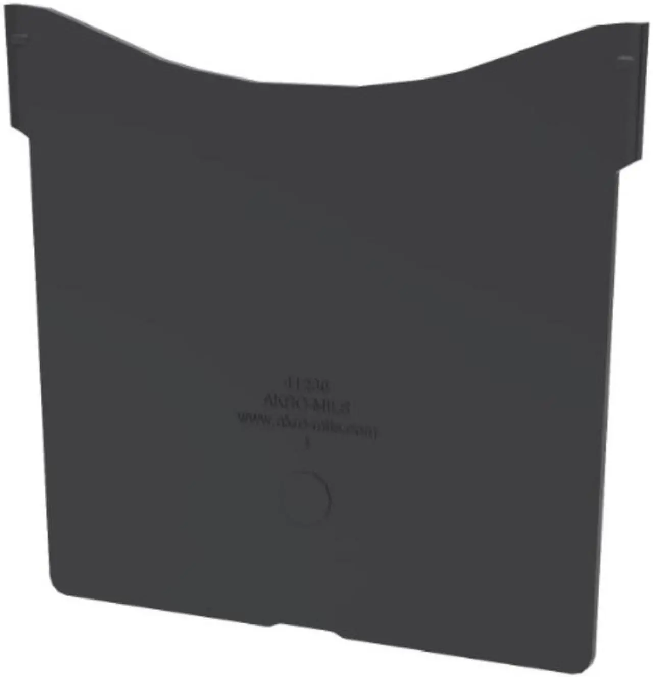 Alt view image 4 of 6 - AKRO-MILS 41230 Plastic Divider, Black, 4 11/16 in L, 4 5/16 in H, 6 PK