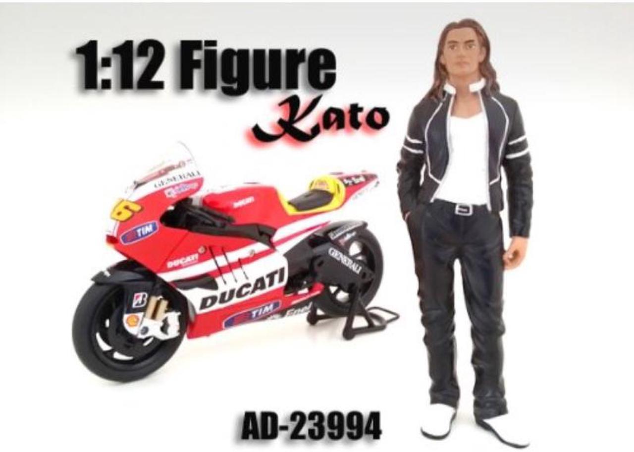 Main image of Biker Kato Figure / Figurine For 112 Scale Motorcycles by American Diorama 23994