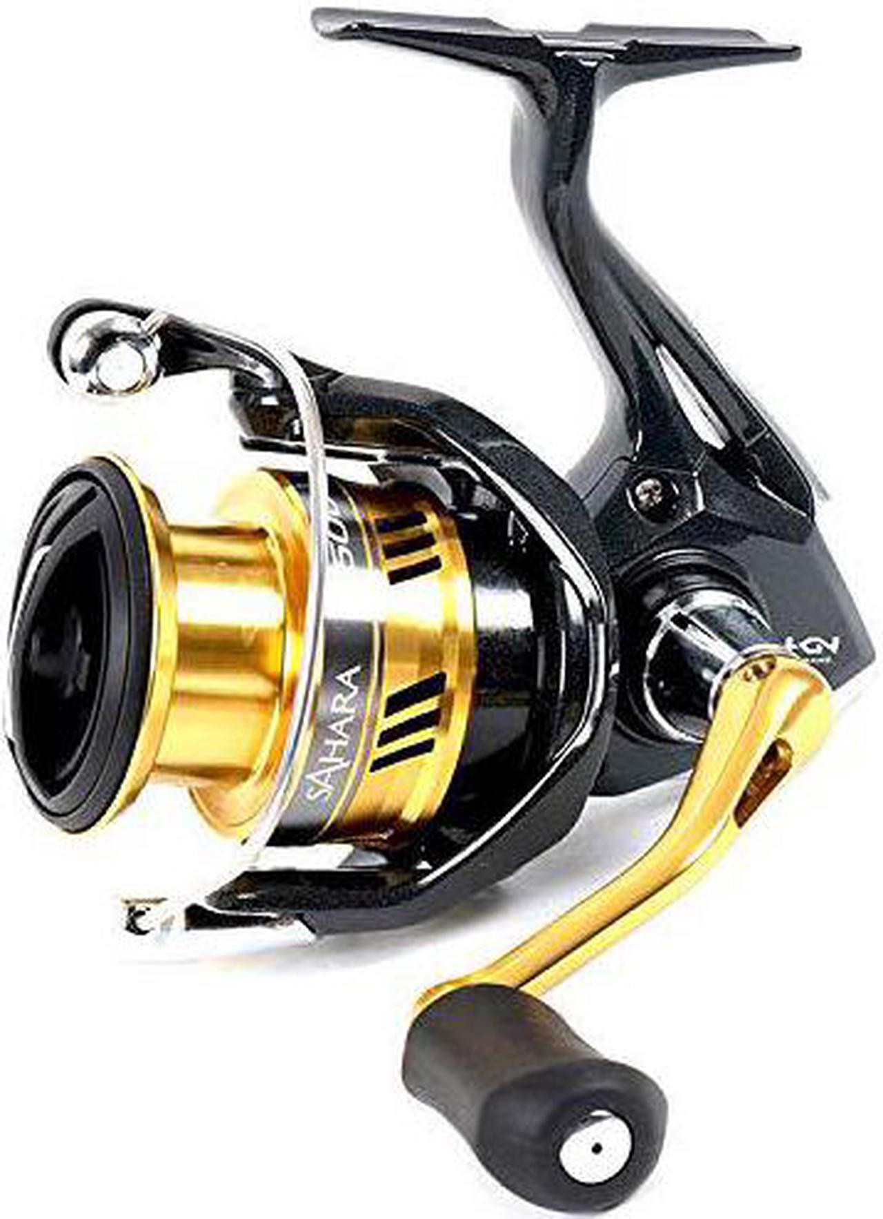 Alt view image 2 of 2 - shimano sahara sh500fi spinning fishing reel with front drag