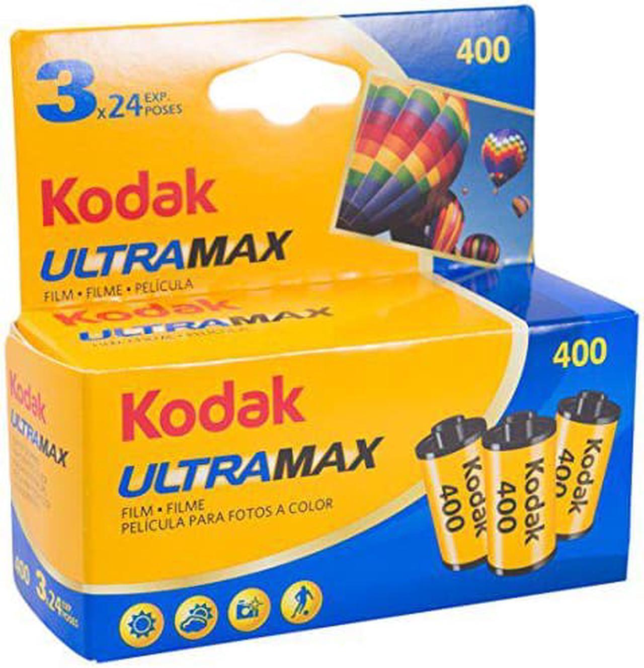Alt view image 12 of 15 - Kodak 6034052 Ultra Max 400 Film (Blue/Yellow)