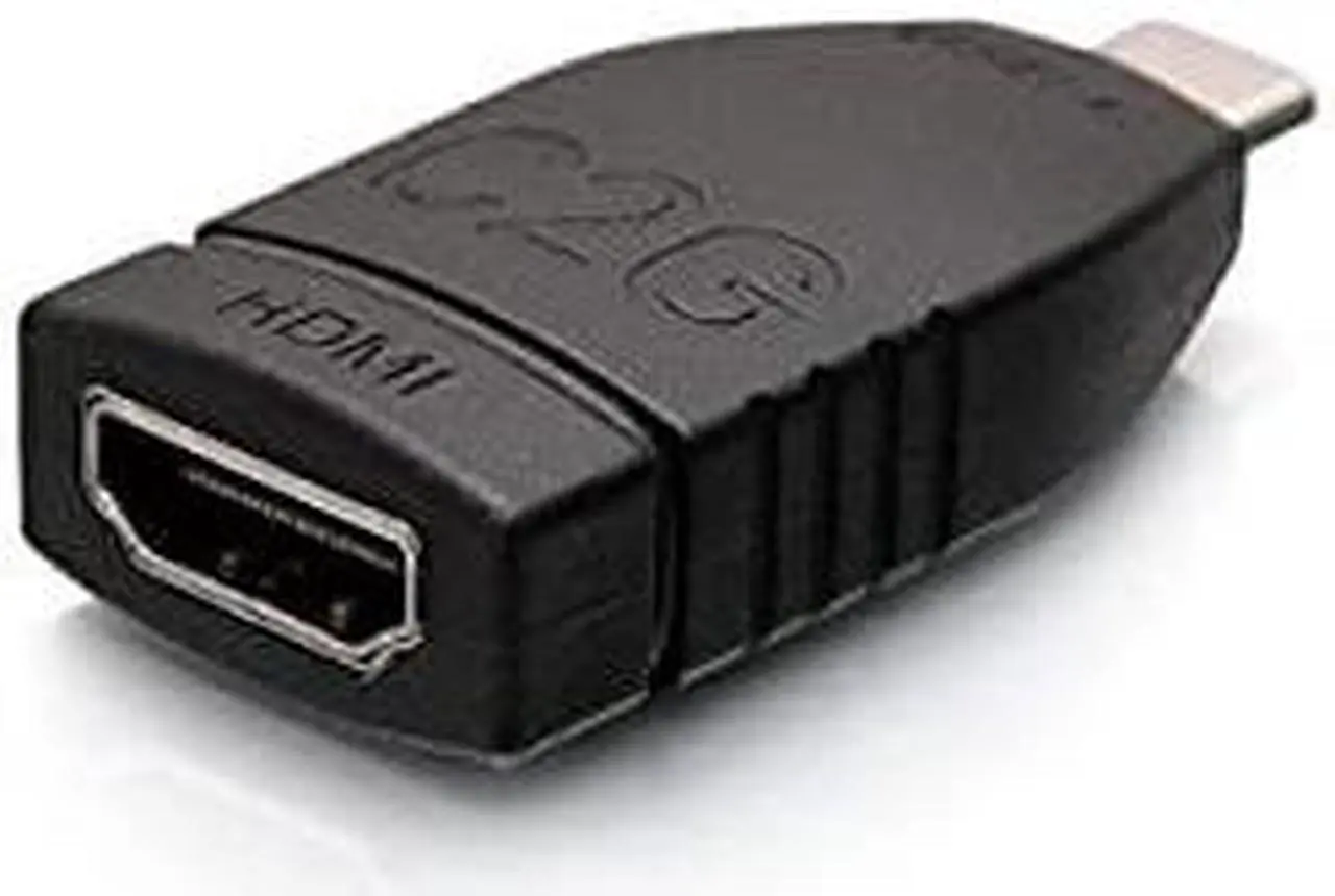 Alt view image 9 of 10 - C2G 4K USB C to HDMI Adapter - 1 x HDMI Female Digital Audio/Video - 1 x Type C Male USB - 3840 x 2160 Supported