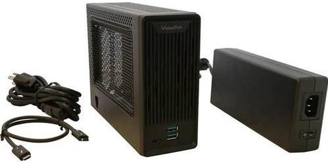 Alt view image 9 of 11 - VisionTek Thunderbolt 3 Mini eGFX - External GPU enclosure - Thunderbolt 3