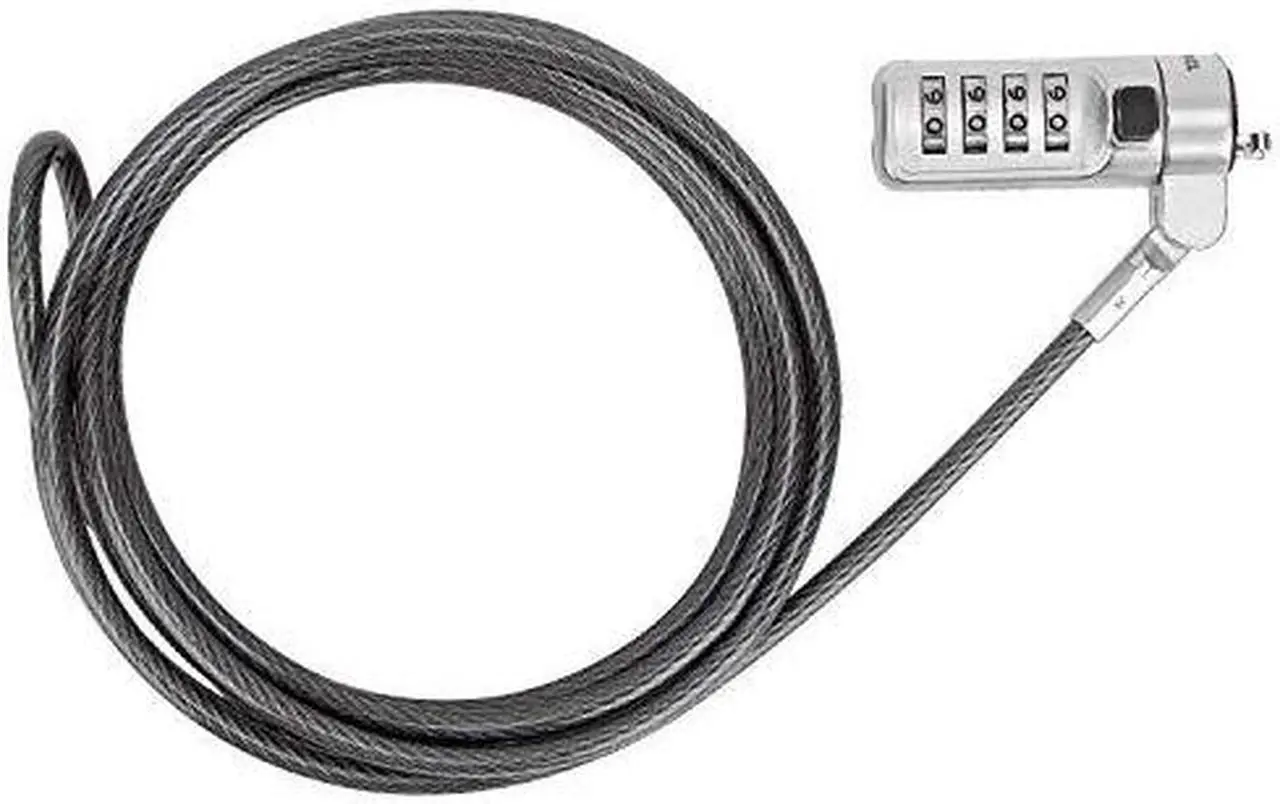 Alt view image 18 of 20 - Targus DEFCON Cable Lock - Resettable - Galvanized Steel - 6.50 ft - For Notebook - ASP66GLX