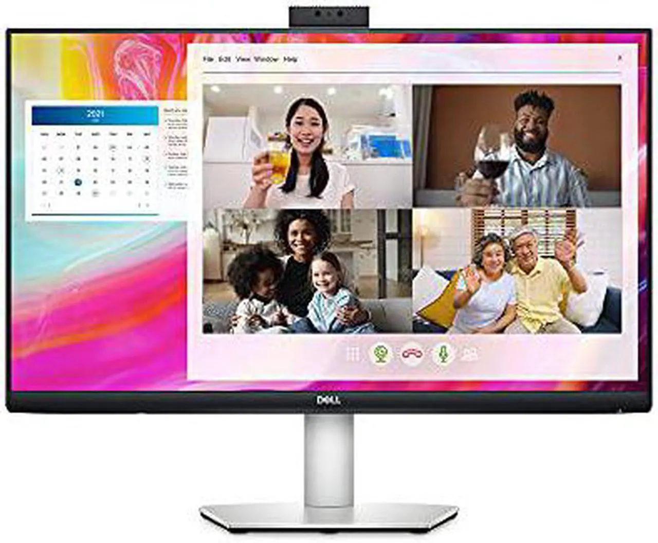 Alt view image 10 of 19 - Dell S2722DZ 27" WQHD Edge WLED LCD Monitor - 16:9 - Black, Silver - 27" Class - In-plane Switching (IPS) Technology - 2560 x 1440 - 16.7 Million Colors - Adaptive Sync/FreeSync - 350 Nit -