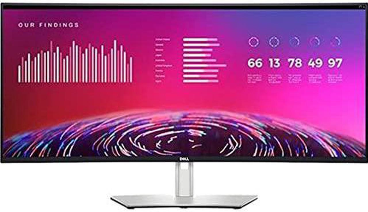 Alt view image 14 of 20 - Dell UltraSharp U3821DW 38" (37.5" Viewable) Curved Screen 3840 x 1600 WQHD LCD Monitor, 60 Hz, 8 ms, 21:9, 300 nits, Class USB Hub