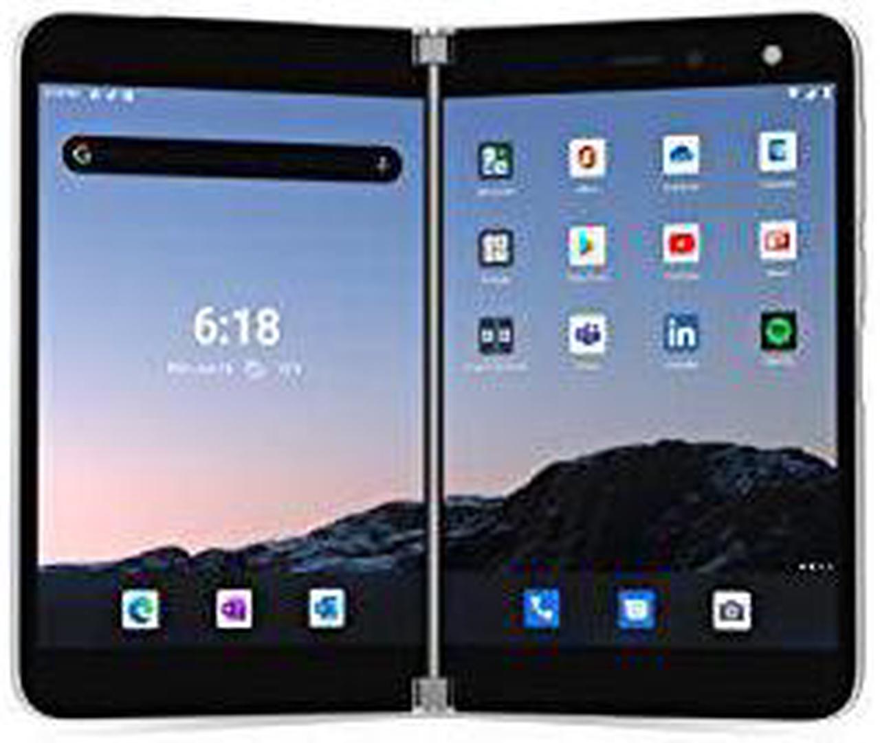 Alt view image 6 of 6 - Microsoft Surface Duo 256GB (Unlocked) - Glacier Cell Phone Smart Phone TGM-00001 Android 10