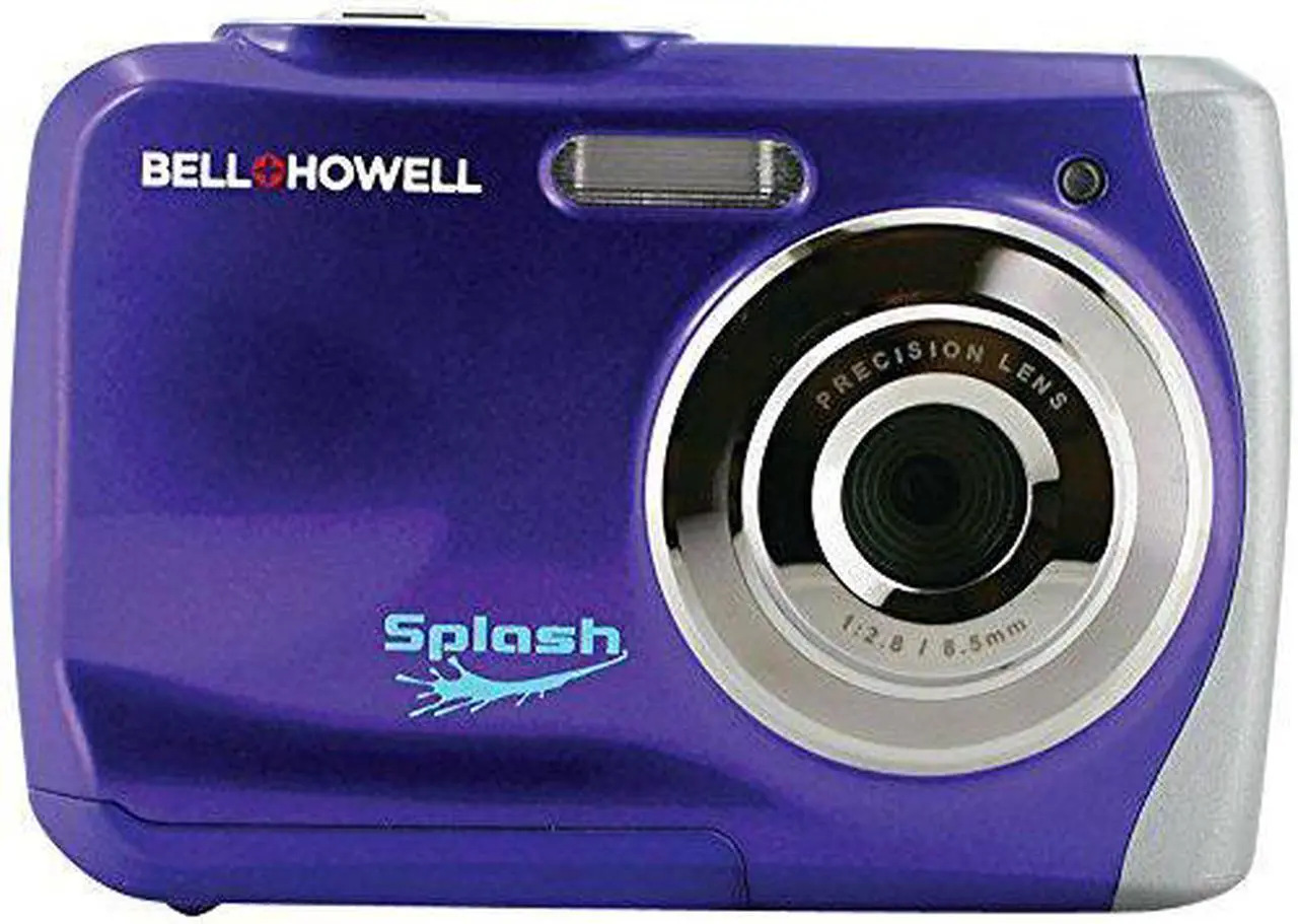 Alt view image 14 of 14 - BELL+HOWELL WP7-P 12.0 Megapixel WP7 Splash Underwater Digital Camera ,Purple
