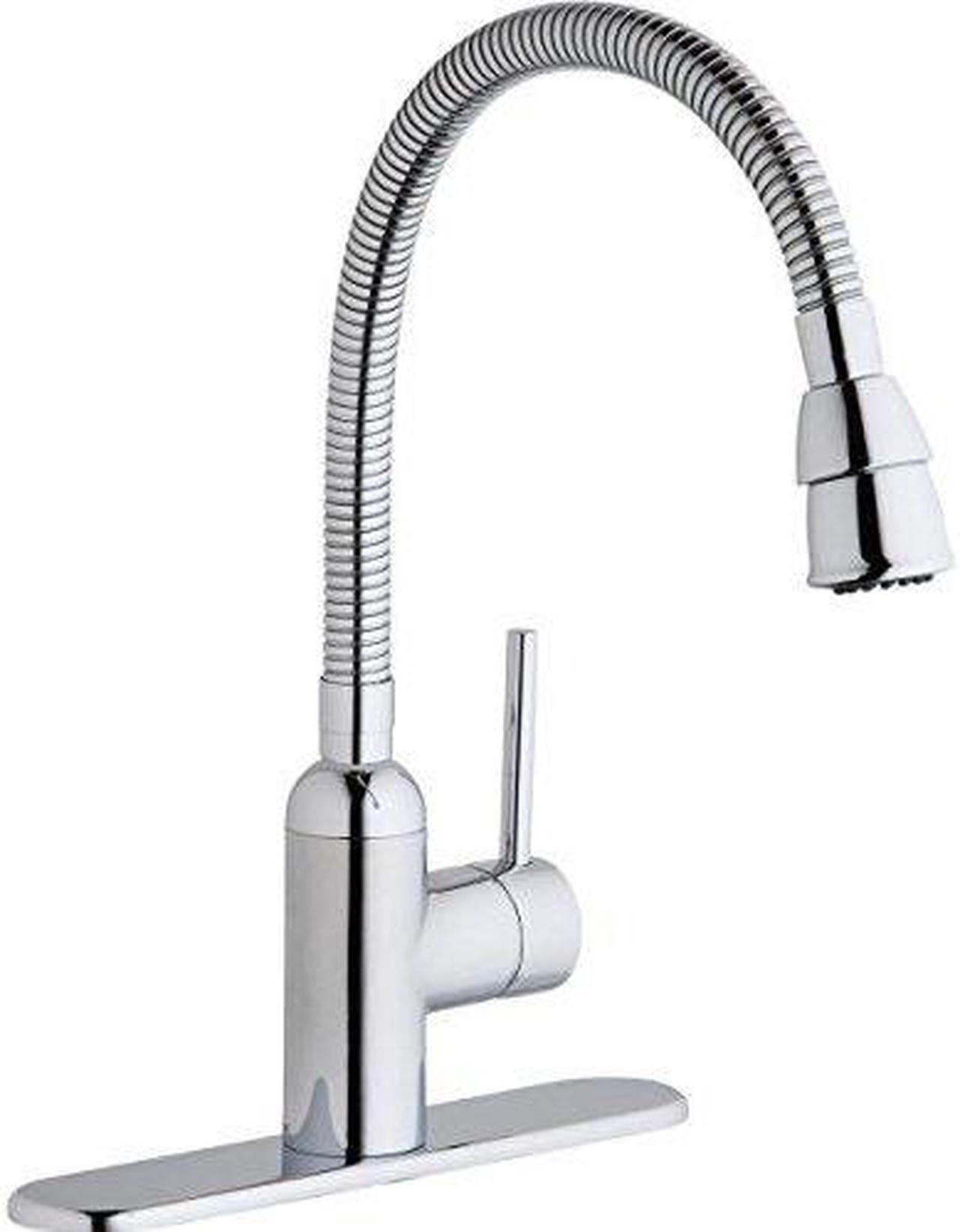 Alt view image 4 of 5 - Elkay LK2500CR Pursuit Laundry Faucet with Flexible Spout