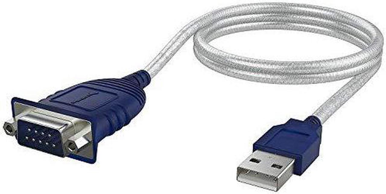 Alt view image 10 of 11 - SABRENT USB 2.0 to Serial (9-Pin) DB-9 RS-232 Converter Cable, Prolific Chipset, - HEXNUTS - , [Windows 10/8.1/8/7/VISTA/XP, Mac OS X 10.6 and Above] 2.5 Feet (CB-DB9P)