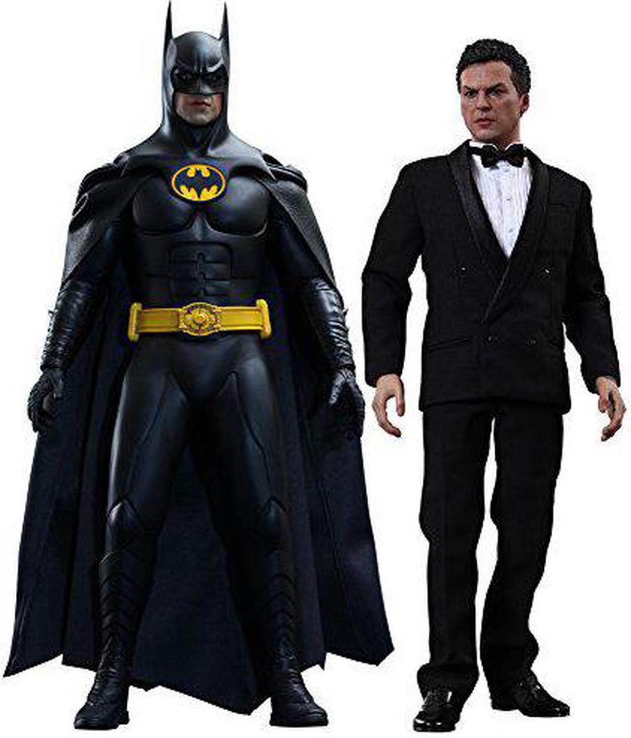 Movie masterpiece Batman returns Batman and Bruce Wayne (2 pieces) 1 / 6 scale plastic pre-painted PVC figure