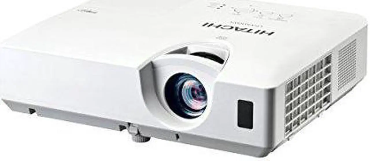 Alt view image 4 of 4 - Hitachi - CP-X3042WN - Hitachi CP-X3042WN LCD Projector - 720p - HDTV - 4:3 - Front, Ceiling - 225 W - 5000 Hour Normal