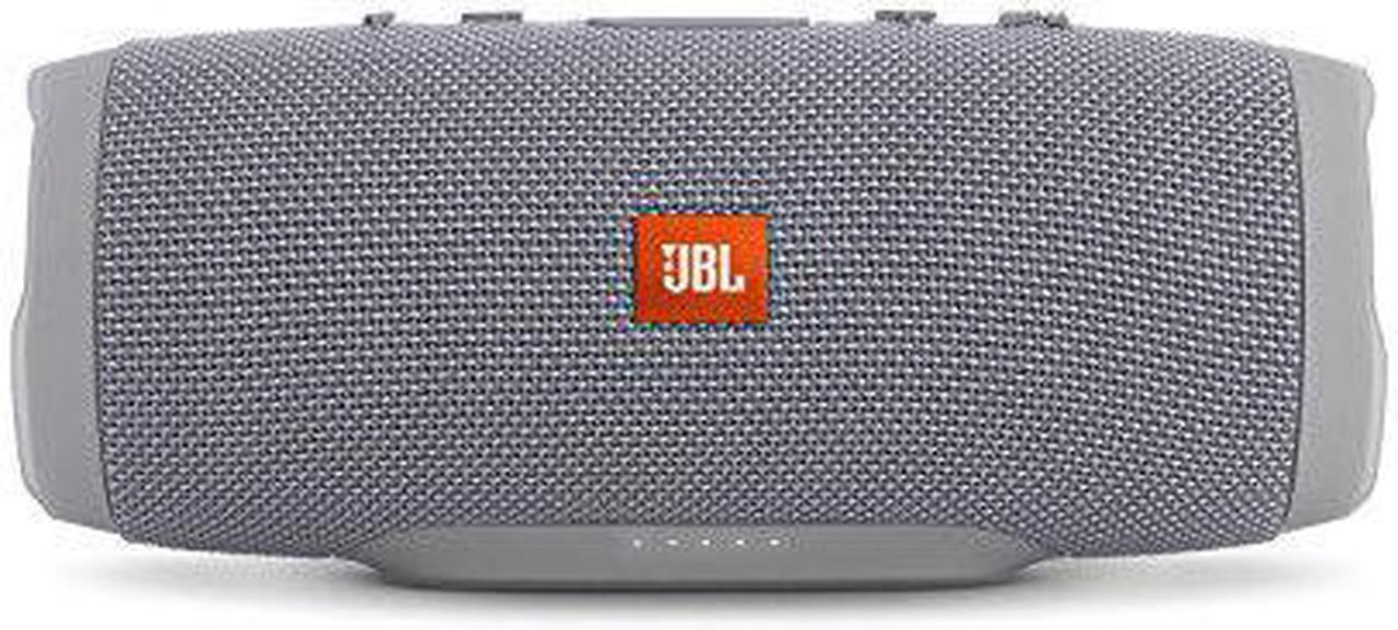 Alt view image 6 of 6 - JBL Charge 3 Waterproof Portable Bluetooth Speaker (Grey)