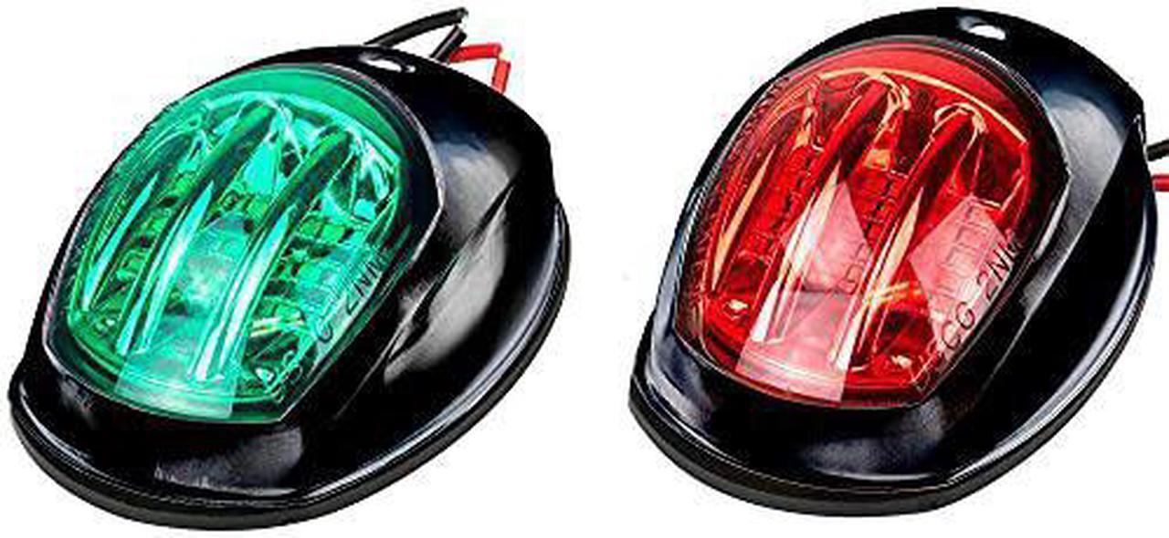 Alt view image 5 of 6 - Sea-Dog Black Led Navigation Lights - Port & Starboard