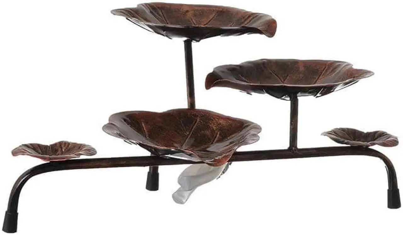 Alt view image 3 of 4 - Beckett 3-Leaf Tiered Pond Spitter