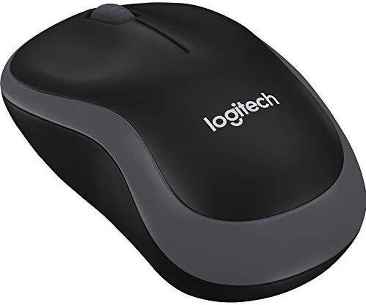 Logitech M185 Wireless Mouse, 2.4GHz with USB Mini Receiver, 12-Month Battery Life, 1000 DPI Optical Tracking, Ambidextrous PC/Mac/Laptop