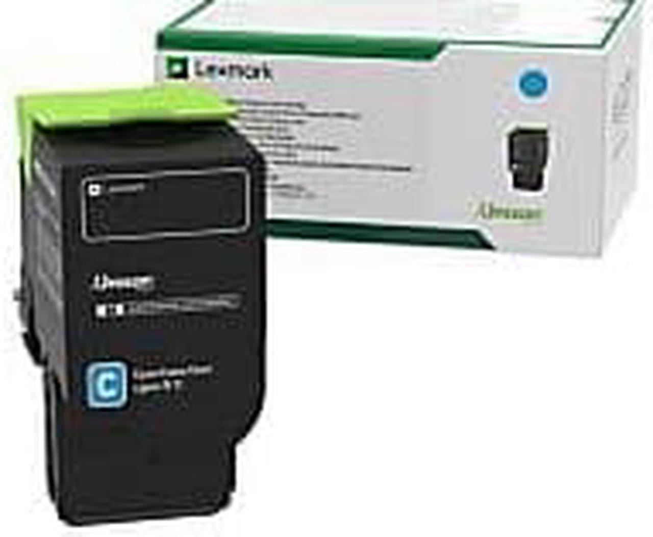 Alt view image 8 of 8 - Lexmark - 78C0XCG - Lexmark Unison Original Toner Cartridge - Cyan - Laser - Extra High Yield - 5000 Pages