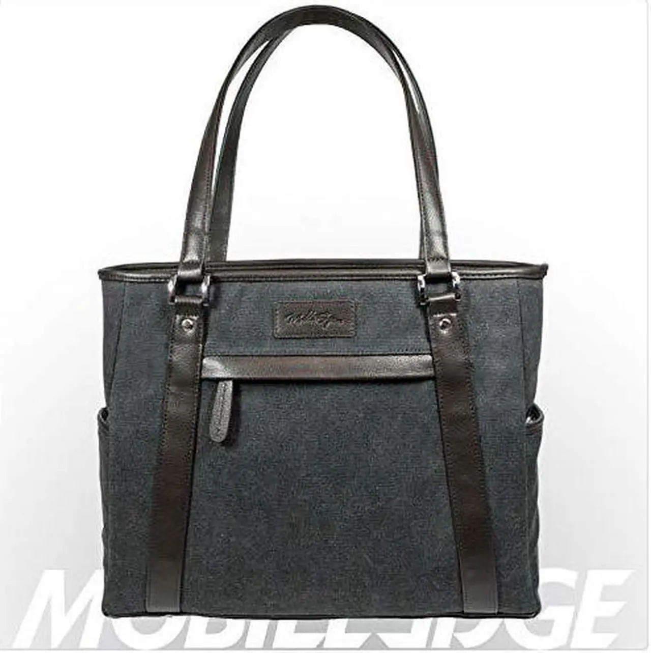 Alt view image 3 of 11 - Mobile Edge Urban Carrying Case (Tote) For 15.6" Apple Notebook - Charcoal Brown