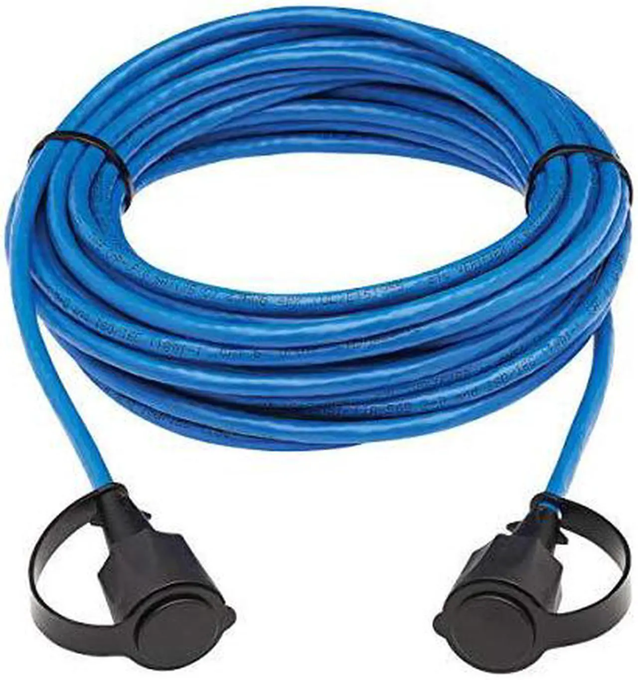 Alt view image 8 of 8 - TRIPP LITE N200P-033BL-IND 33 ft. Cat 6 Blue Industrial Cat6 UTP Ethernet Cable (RJ45 M/M), 100W PoE, CMR-LP, IP68