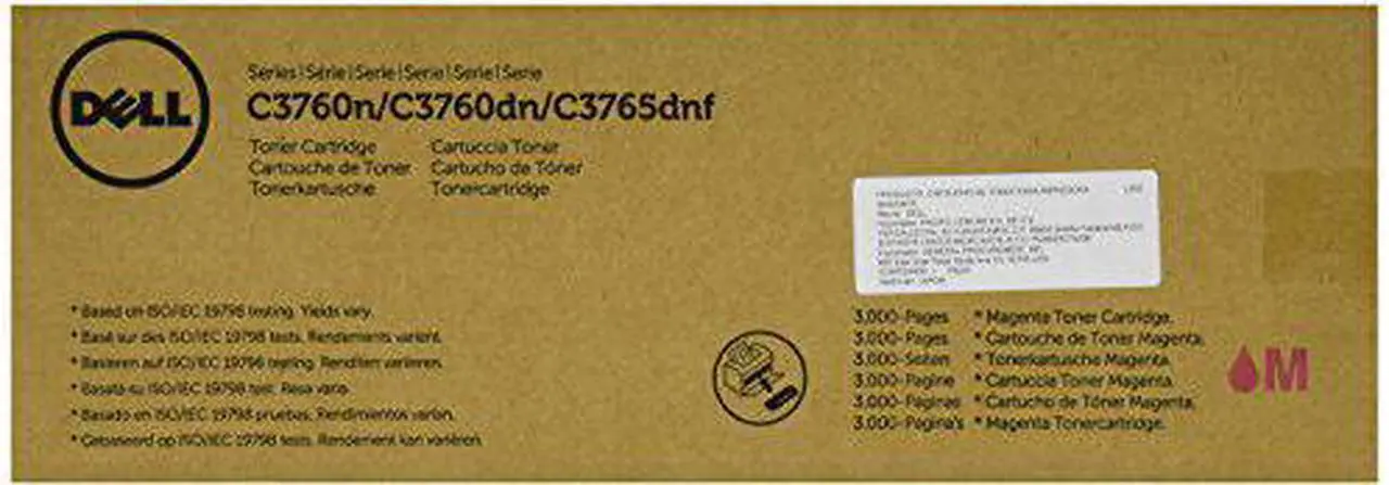 Alt view image 10 of 10 - Dell 2GYKF Toner Magenta