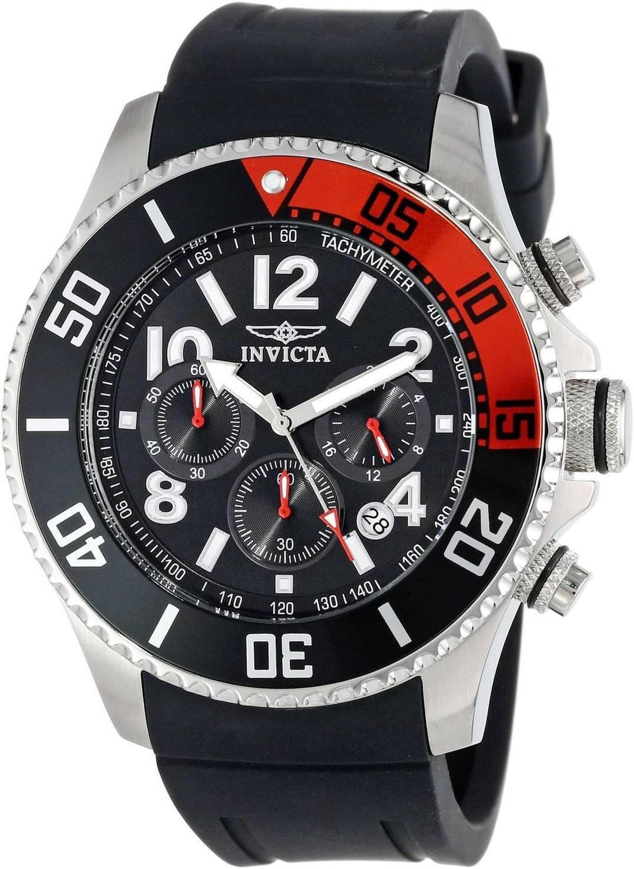 Alt view image 9 of 9 - Men's Pro Diver Black Dial Black Polyurethane