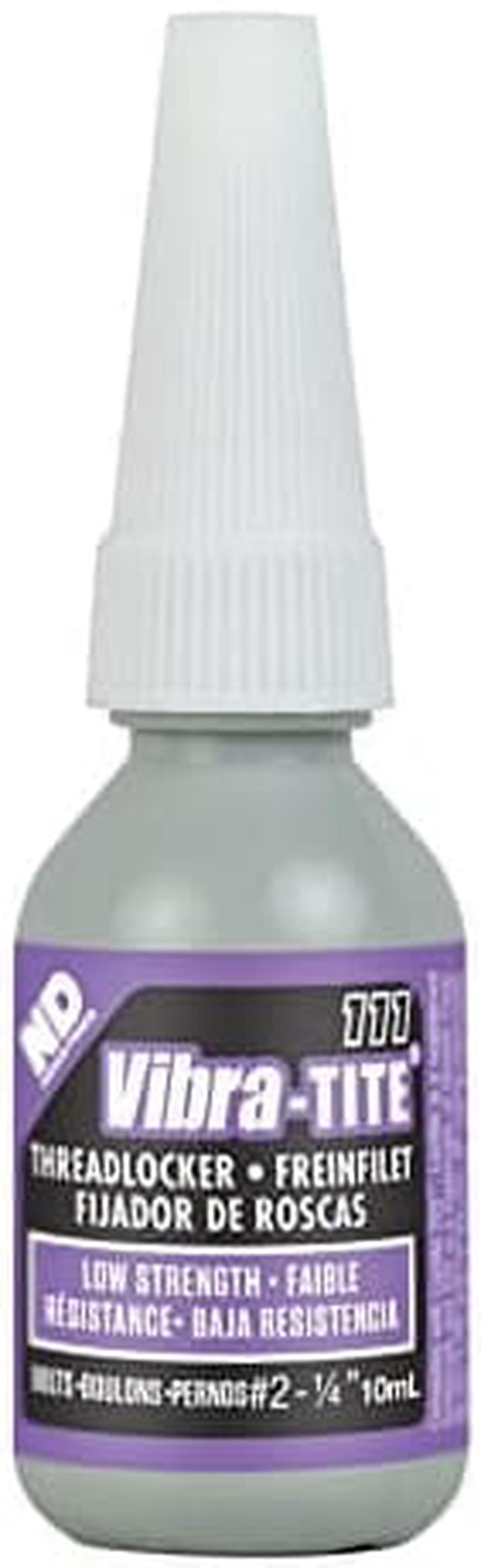 Vibra-TITE - 11110 111 Low Strength Removable Anaerobic Threadlocker, 10ml Bottle, Purple